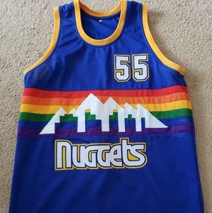 Throwback Dikembe Mutombo Denver Nuggets Jersey(L)